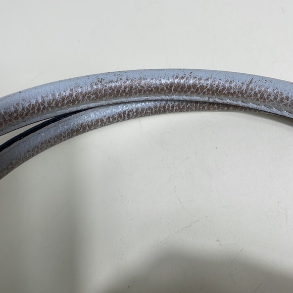 Kate Spade Large Grey Leather Zippered Top Handle Satchel *See Description* - Picture 13 of 17